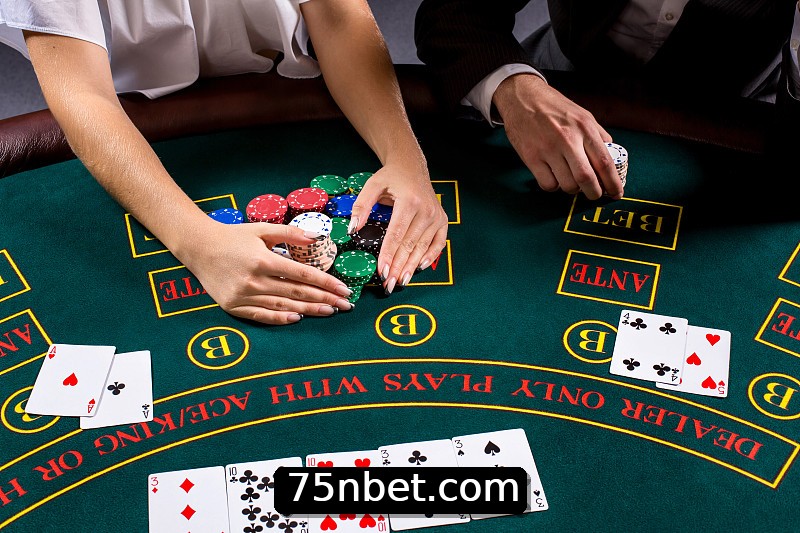 Mesa de Blackjack 75bet